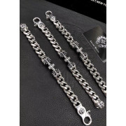 CHROME HEARTS 크롬하츠 925실버 남녀공용 팔찌 3디자인(폭15mm)