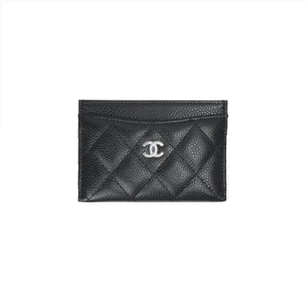 33위 CHANEL 샤넬 카드지갑 캐비어 은장