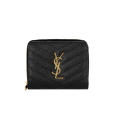  SAINT LAURENT 입생로랑 모노그램 컴팩트 지퍼어라운드 지갑