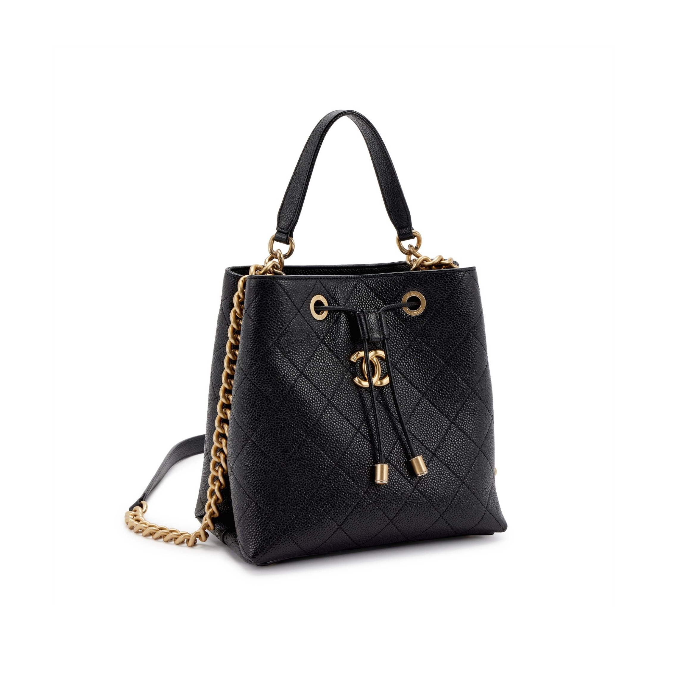 16위 CHANEL 샤넬 드로우스트링 버킷백 AS301812