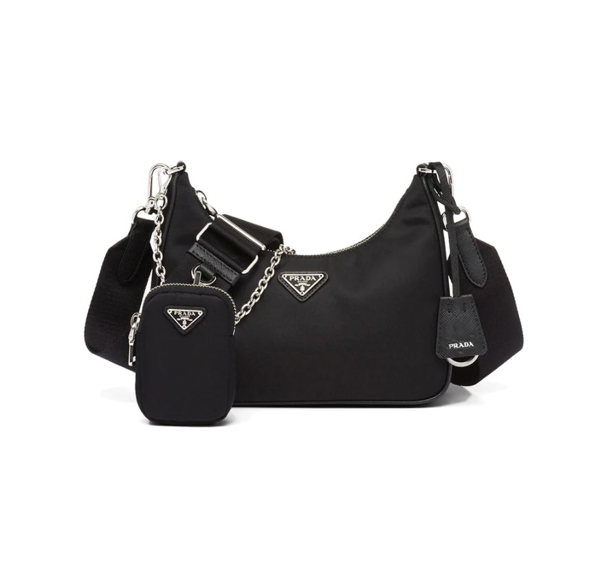  PRADA 프라다 나일론 테수토 체인스트랩 멀티 호보백
