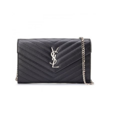22위 SAINT LAURENT  생로랑 체인크로스 은장 Y201365-2