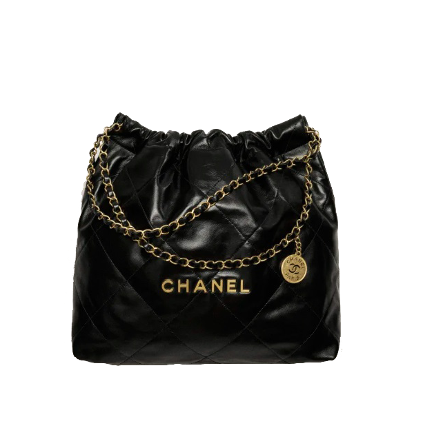 11위 CHANEL 샤넬 샤이니 카프스킨 골드메탈 22백 스몰 AS3260