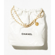 34위 Chanel  샤넬 샤이니 카프스킨 골드메탈 22백 스몰 AS3260