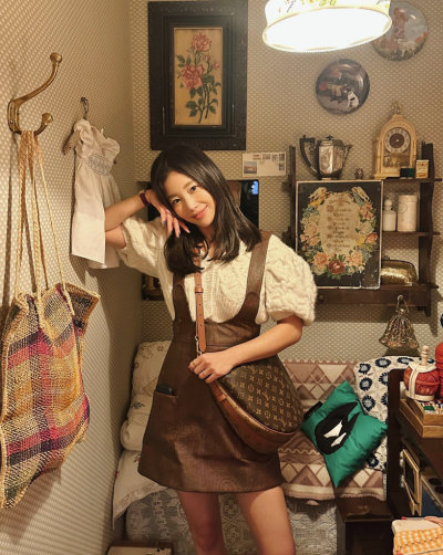 37위 [배우 기은세] LOUIS VUITTON 루이비통 모노그램 루프 호보백 M46311