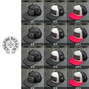 CHROME HEARTS 크롬하츠 로고 메쉬 스냅백 3COLOR