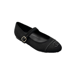 38위 CHANEL 샤넬 메리제인 코튼 단화 C46855-2 2024/신상 2COLOR