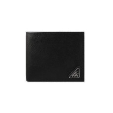 43위 PRADA 프라다 삼각 로고 반지갑 2MO513