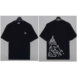 ●7월 판매 8위● MONCLER 몽클레어 고무패치 자수반팔 2COLOR