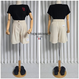 ●7월 판매 20위● THOM BROWNE 톰브라운 썸머 밴딩 반바지 2COLOR