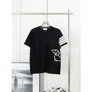 THOM BROWNE 톰브라운 도그 4선완장 니트 2COLOR