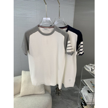 THOM BROWNE 톰브라운 투톤배색 4선완장 2COLOR