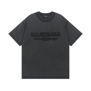 BALENCIAGA 발렌시아가 피그먼트 스티치 티셔츠