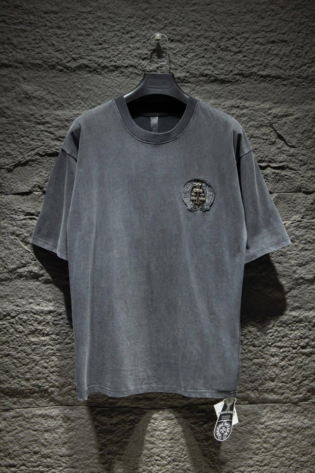 CHROME HEARTS 크롬하츠 피그먼트 빅엠블럼 티셔츠