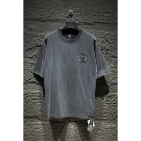 CHROME HEARTS 크롬하츠 피그먼트 빅엠블럼 티셔츠