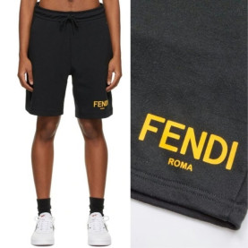 FENDI 펜디 로고 쭈리반바지