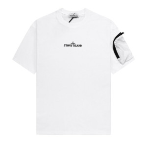 STONE ISLAND 스톤아일랜드 소매 포켓 티셔츠 2COLOR