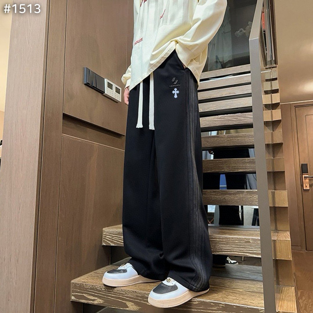 CHROME HEARTS 크롬하츠 코튼 와이드 스웻 팬츠
