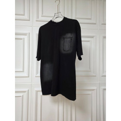 MAISON MARGIELA 메종마르지엘라 빈티지워싱 자수 반팔티