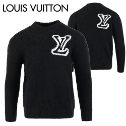 LOUIS VUITTON 루이비통 로고 보카시 니트