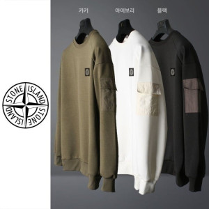 STONE ISLAND 스톤아일랜드 히든 포켓 긴팔