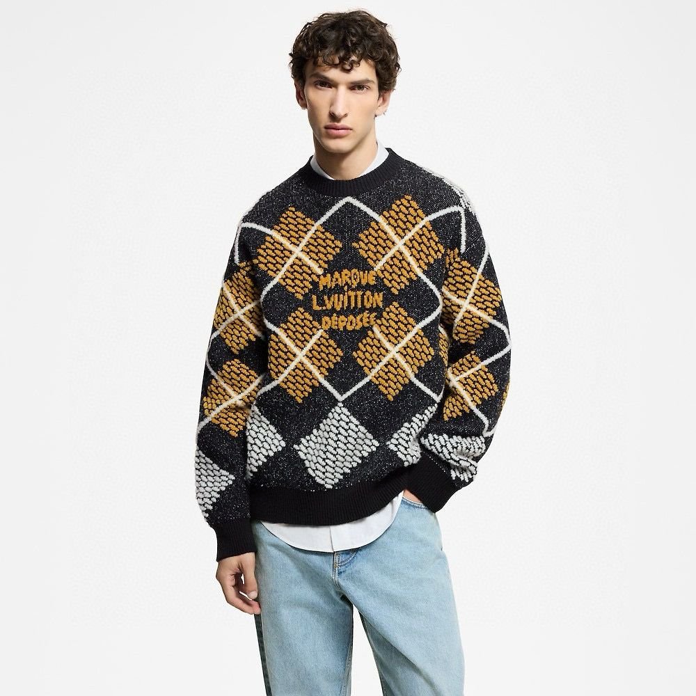 LOUIS VUITTON 루이비통 울 블렌드 풀오버 니트