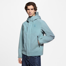 LOUIS VUITTON 루이비통 테크니컬 벨벳레인 자켓