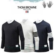THOM BROWNE 톰브라운 캐시미어 골지 니트