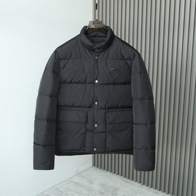 PRADA 프라다 라벨 다운 패딩 2COLOR