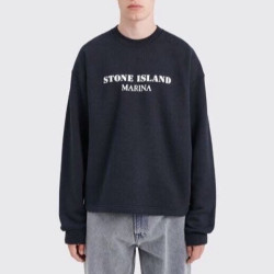 STONE ISLAND 스톤아일랜드 마리나 크루넥 스웻셔츠
