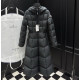 MONCLER 몽클레어 여성 파우콘 롱 다운 패딩