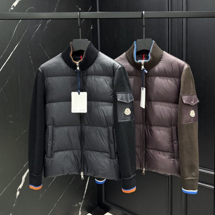 MONCLER 몽클레어 포켓 다운 패딩 가디건