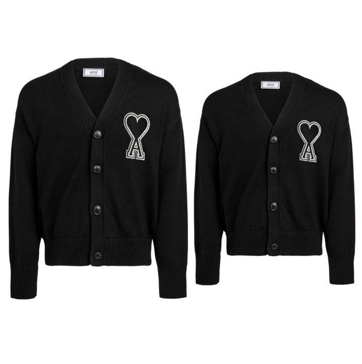 AMI 아미 보플 빅패치 안타르시아 가디건