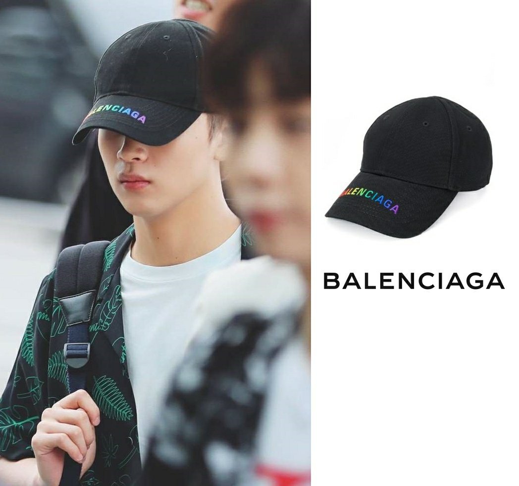 BALENCIAGA 발렌시아가 레인보우 볼캡