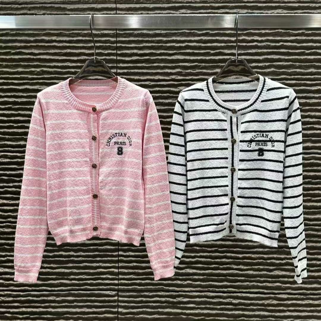 DIOR 디올 스트라이프 니트 가디건 2COLOR