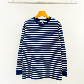 MAISON KITSUNE 메종키츠네 볼드 폭스 단가라 긴팔 2COLOR