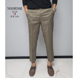 THOM BROWNE 톰브라운 타탄 체크 반밴딩 슬렉스(084)
