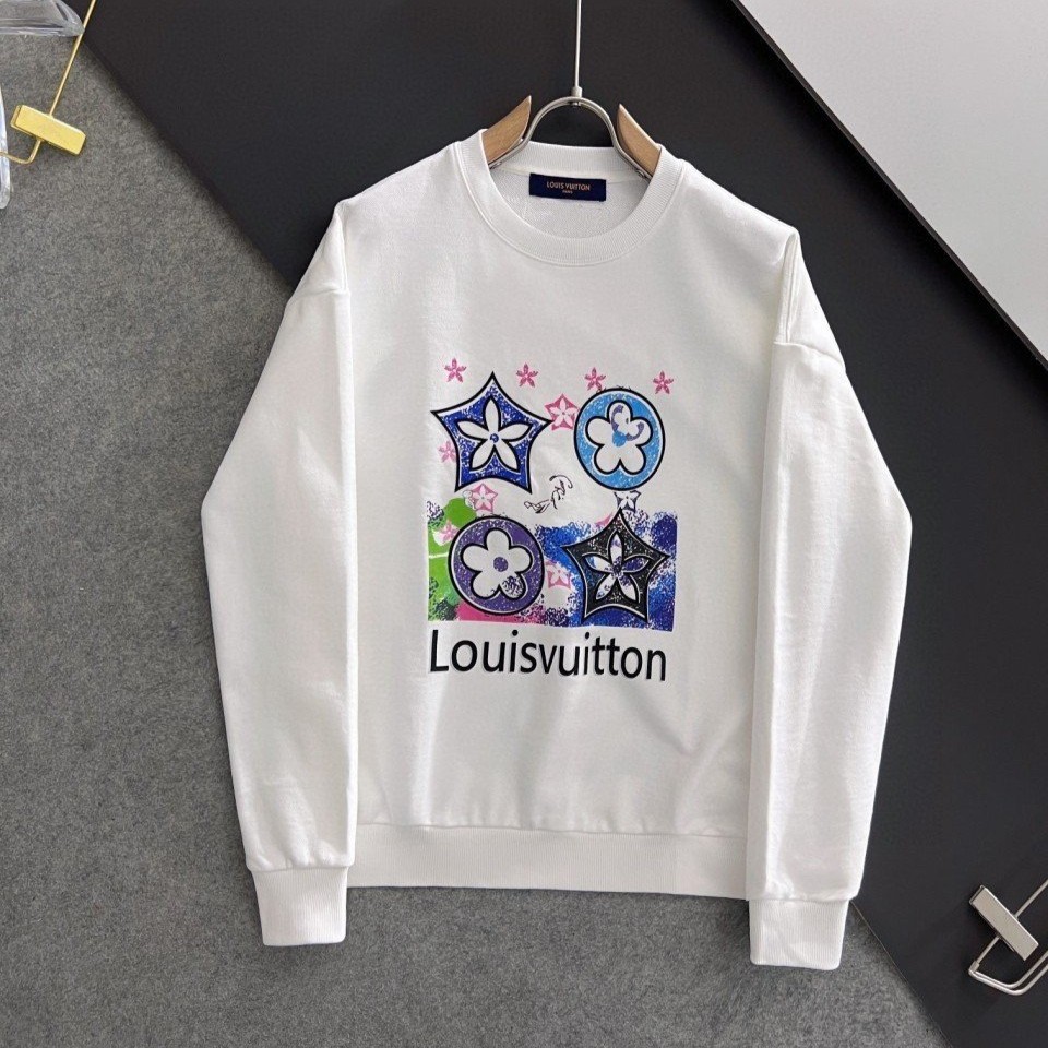 LOUIS VUITTON 루이비통 멀티 프린팅 맨투맨