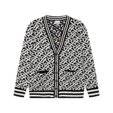 BURBERRY 버버리 모노그램 자카드 가디건