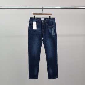 MONCLER 몽클레어 멀티레터링 융기모 청바지