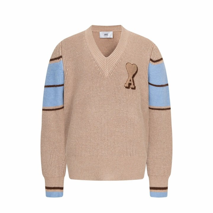 AMI 아미 울 칼리지 스웨터 2COLOR