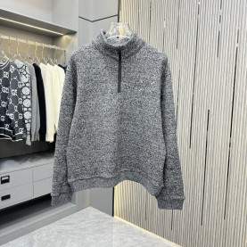 MAISON MARGIELA 메종마르지엘라 자수 로고 반집업 니트