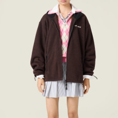 MIUMIU 미우미우 플리스 집업 자켓