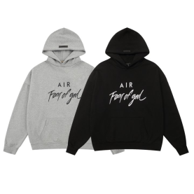 FEAR OF GOD 피어오브갓 X NI 849 에어 플리스 후드