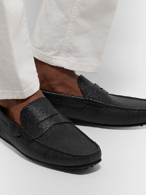 ●토즈 가죽 시티 고미노 드라이빙 로퍼●