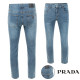 PRADA 프라다 클래식 로고 워싱 연청 슬림진