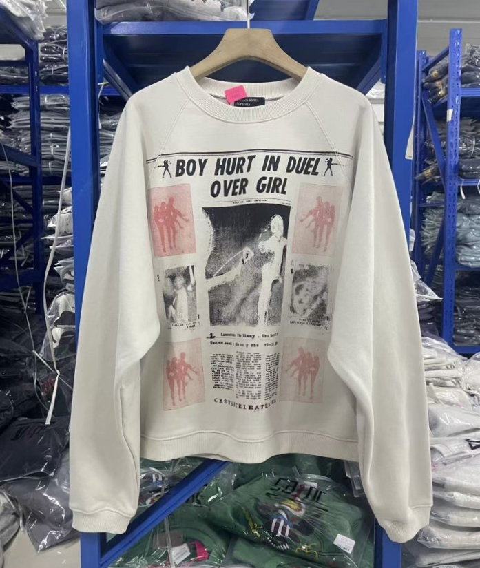 ENFANTS RICHES DÉPRIMÉS 앙팡리쉬데프리메 3691 보이 헐트 인 듀얼 플리스 스웨트 셔츠