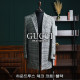 GUCCI 구찌 하운드투스 체크 코트