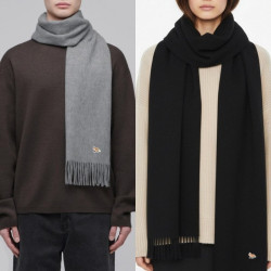 MAISON KITSUNE 메종키츠네 베이비폭스 울 머플러 5COLOR