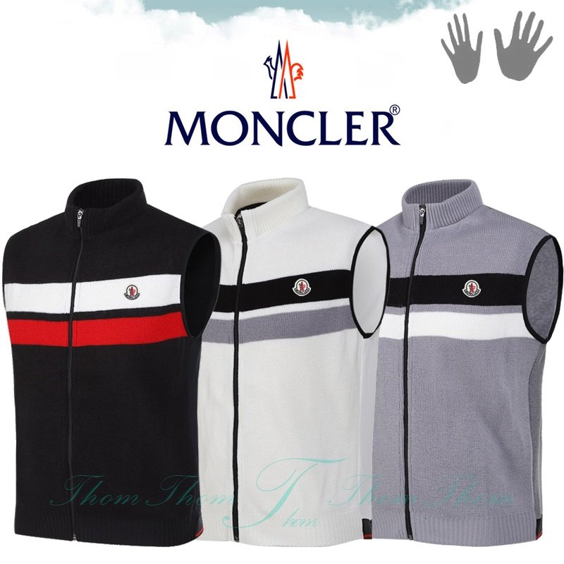 MONCLER 몽클레어 벤 풀집업 니트 조끼
